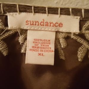 Sundance silk kurta style tunic top